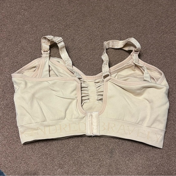 M-Busty Kindred Bravely Nursing/Pumping Bra Beige - Picture 6 of 6